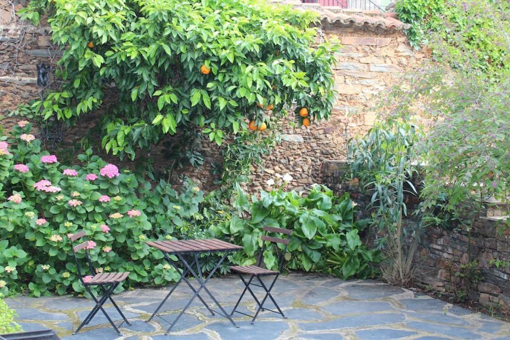 Casa Rural Con Piscina Privada Casar de Palomero Buitenkant foto